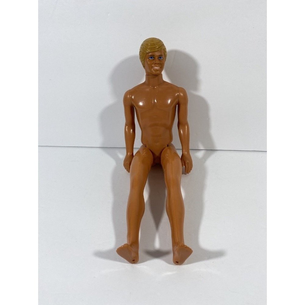Vintage Ken Doll 1968 Body 1983 Head Mattel Barbie Toy Story Blonde Blue Eyes